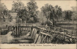 The Old Mill at Sleepy Hollow Postcard