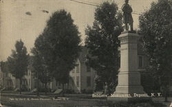 Soldiers' Monument Postcard