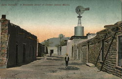 A Residence Street Juarez, Mexico Postcard Postcard Postcard