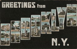 Greetings From Brooklyn, N.Y. New York Postcard Postcard Postcard