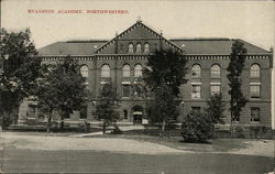 Evanston Academy, Northwestern Postcard