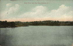 Cross River Lake From Dam Postcard