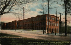 The Government Mill At Coltsville Postcard