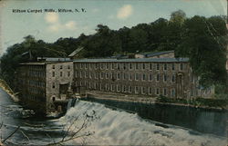 Rifton Carpet Mills New York Postcard Postcard Postcard