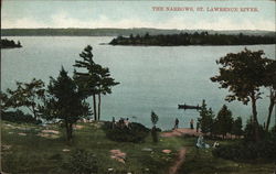 The Narrows, St. Lawrence River Ontario Canada Postcard Postcard Postcard