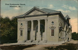 First Presbyterian Church Allentown, PA Postcard Postcard Postcard