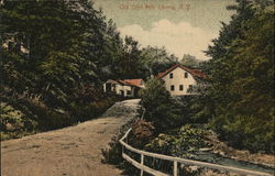 Old Grist Mill Postcard