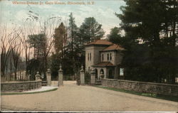 Warren Delano Jr. Gate House Postcard