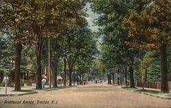 Greenwood Avenue Trenton, NJ Postcard Postcard Postcard