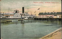 Steamer Landing Rockaway Beach, NY Postcard Postcard Postcard