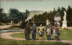 Chinese Women at Sutro Heights Postcard