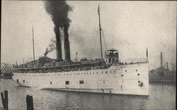 The Ill-Fated SS Eastland Which Turned Turtle in the Chicago River Boats, Ships Postcard Postcard Postcard