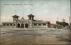 Entrance to the State Fair Postcard