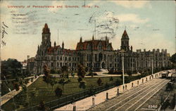 University of Pennsylvania and Grounds Philadelphia, PA Postcard Postcard Postcard