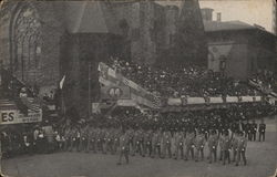 Philadelphia Park Guards Founders Week Parade Postcard