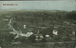 View of Town New Millport, PA Postcard Postcard Postcard