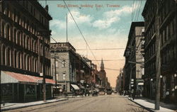 King Street Looking East Postcard