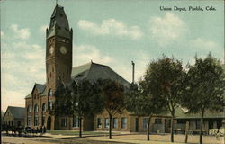 Street View of Union Depot Pueblo, CO Postcard Postcard Postcard