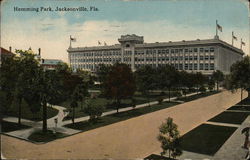 Street View of Hemming Park Jacksonville, FL Postcard Postcard Postcard