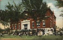 Maynard High School at Recess Emporia, KS Postcard Postcard Postcard