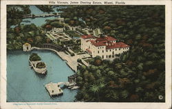 Villa Vizcaya, James Deering Estate Postcard