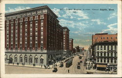 Lower Monroe Avenue View Postcard