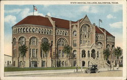 State Medical College Galveston, TX Postcard Postcard Postcard