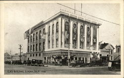 Street View of Elks Building Eureka, CA Postcard Postcard Postcard