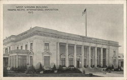 West Virginia Building 1915 Panama-Pacific Exposition Postcard Postcard Postcard