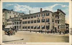 Street View of The Parker House Postcard