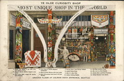 Ye Olde Curiosity Shop Seattle, WA Postcard Postcard Postcard