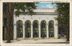 Building and Loan Association Postcard