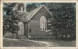 Methodist Church and Grounds Park Ridge, NJ Postcard Postcard Postcard