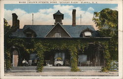 Mark Twain's Summer Home, "Quarry Farm" Elmira, NY Postcard Postcard Postcard