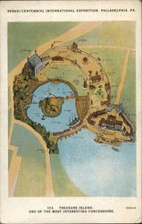 Sesqui-Centennial International Exposition, Philadelphia, 1926 - Treasure Island Pennsylvania Postcard Postcard Postcard