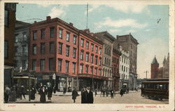 View of Getty Square Yonkers, NY Postcard Postcard Postcard