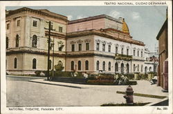 National Theatre Panama City, Panama Postcard Postcard Postcard