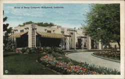 Home of Betty Compson Postcard