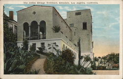 The Julian Eltinge Residence - Edendale Los Angeles, CA Postcard Postcard Postcard