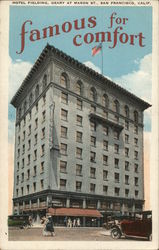 Hotel Fielding San Francisco, CA Postcard Postcard Postcard