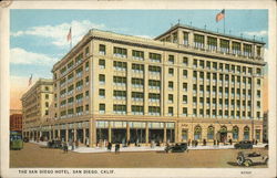 San Diego Hotel Postcard