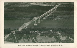 Rip Van Winkle Bridge Catskill, NY Postcard Postcard Postcard