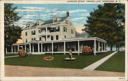 Lakeside House, Orange Lake Postcard