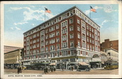 Hotel Martin Sioux City, IA Postcard Postcard Postcard