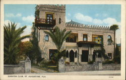 Zorayda Club St. Augustine, FL Postcard Postcard Postcard