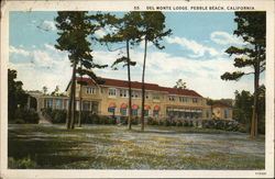 Del Monte Lodge Pebble Beach, CA Postcard Postcard Postcard