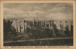 Virginia Military Institute from above Athletic Field Lexington, VA Postcard Postcard Postcard