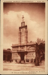 Exposition Coloniale International, Paris 1931 - Pavilion des Missions Protestantes Postcard