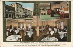 The Andrews San Luis Obispo, CA Postcard Postcard Postcard