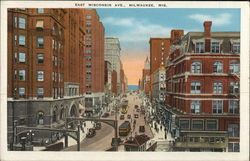 East Wisconsin Avenue Postcard